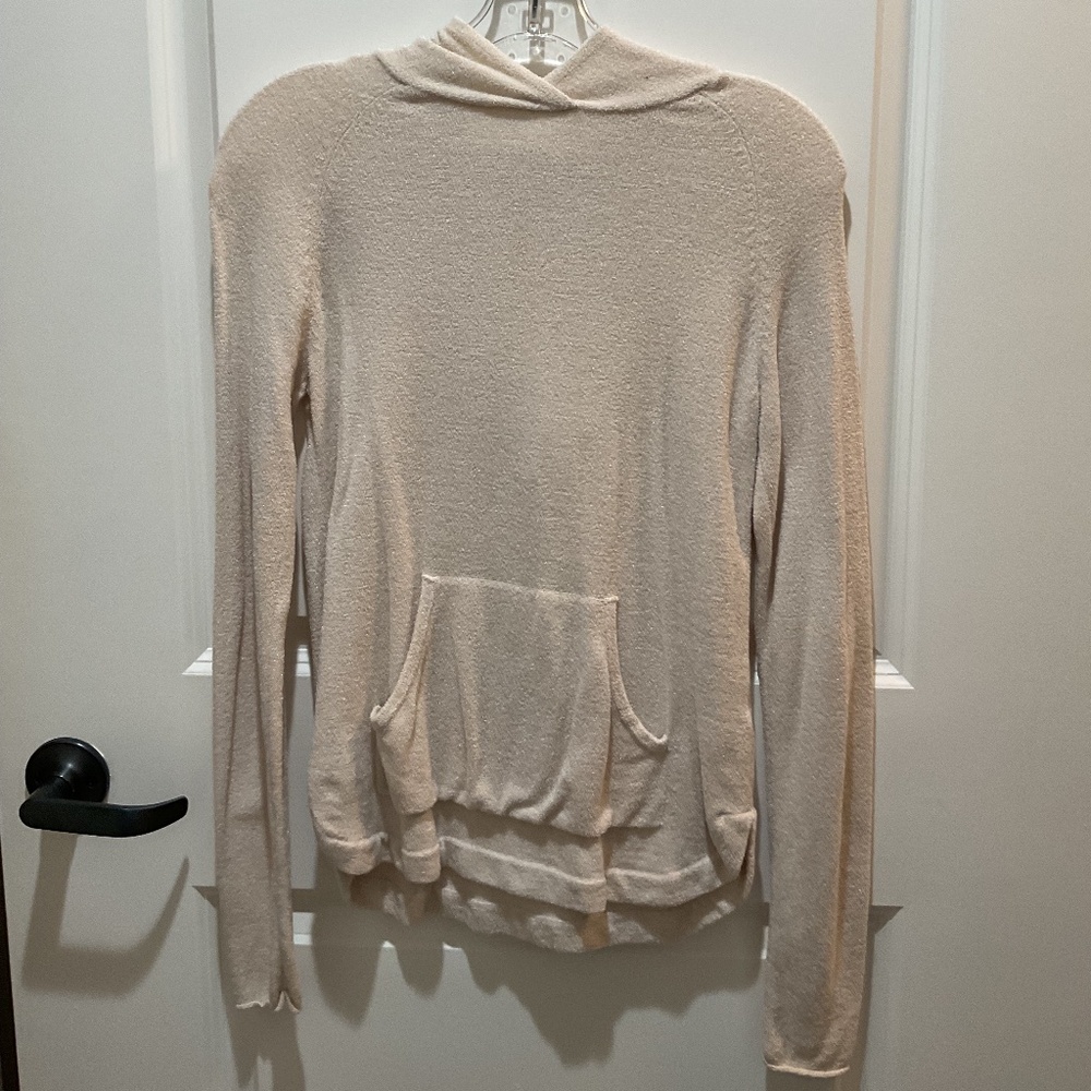 Barefoot Dreams CozyChic Ultra Light Pullover Hoodie - Size XS